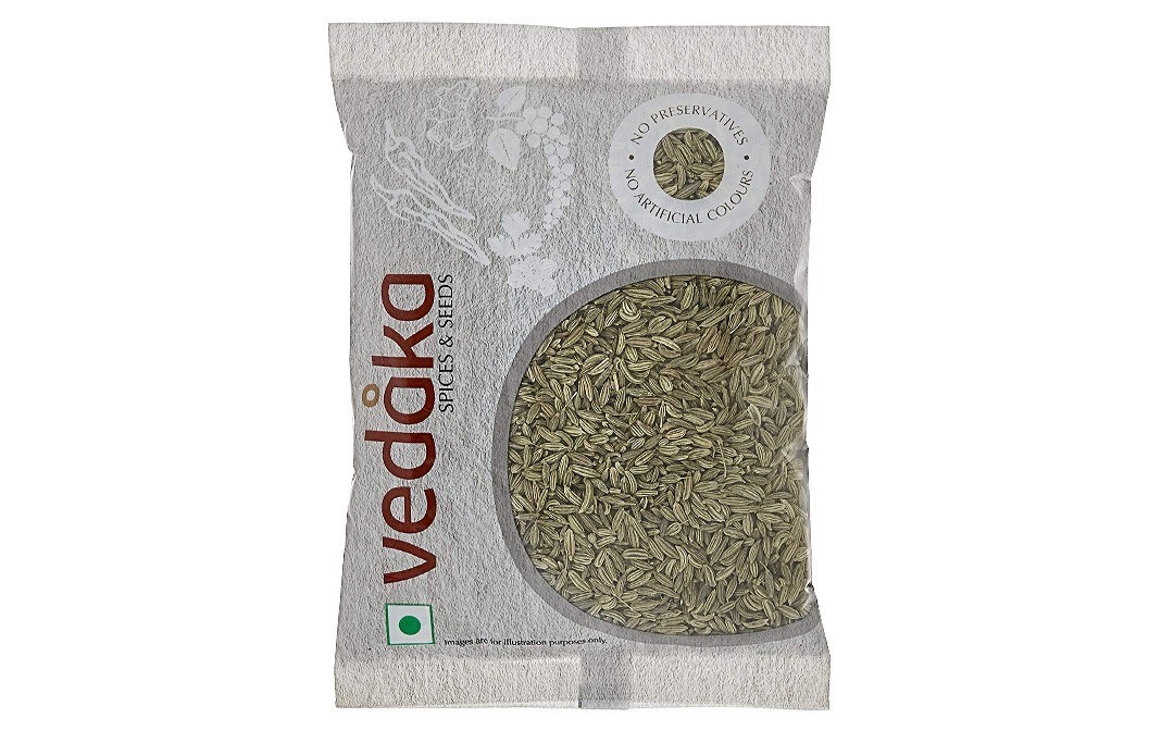 Vedaka Fennel Seeds (Saunf)    Pack  100 grams